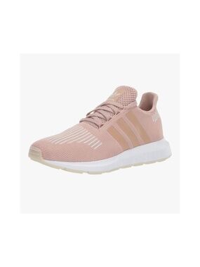 New! adidas Originals Women’s Swift Running Shoe Ash Pearl/Off White